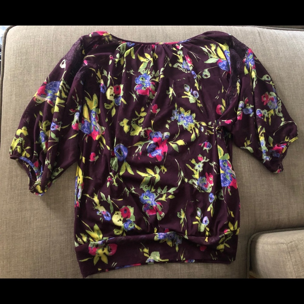 Express Floral Blouse - M